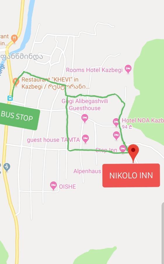 Nikolo Inn คัซเบกี ภายนอก รูปภาพ